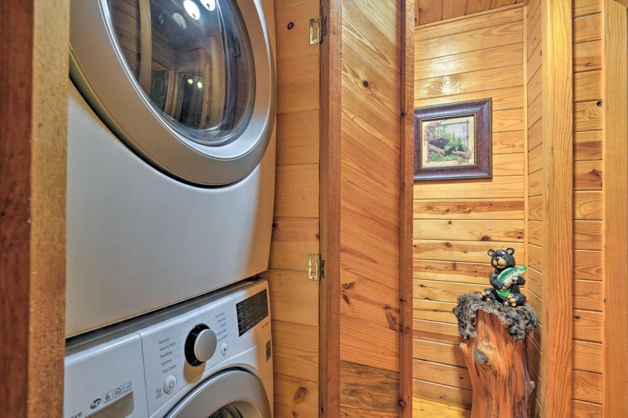 Hochatown Hideaway With Hot Tub, Grill And Fire Pit! Villa Stephens Gap Exterior foto