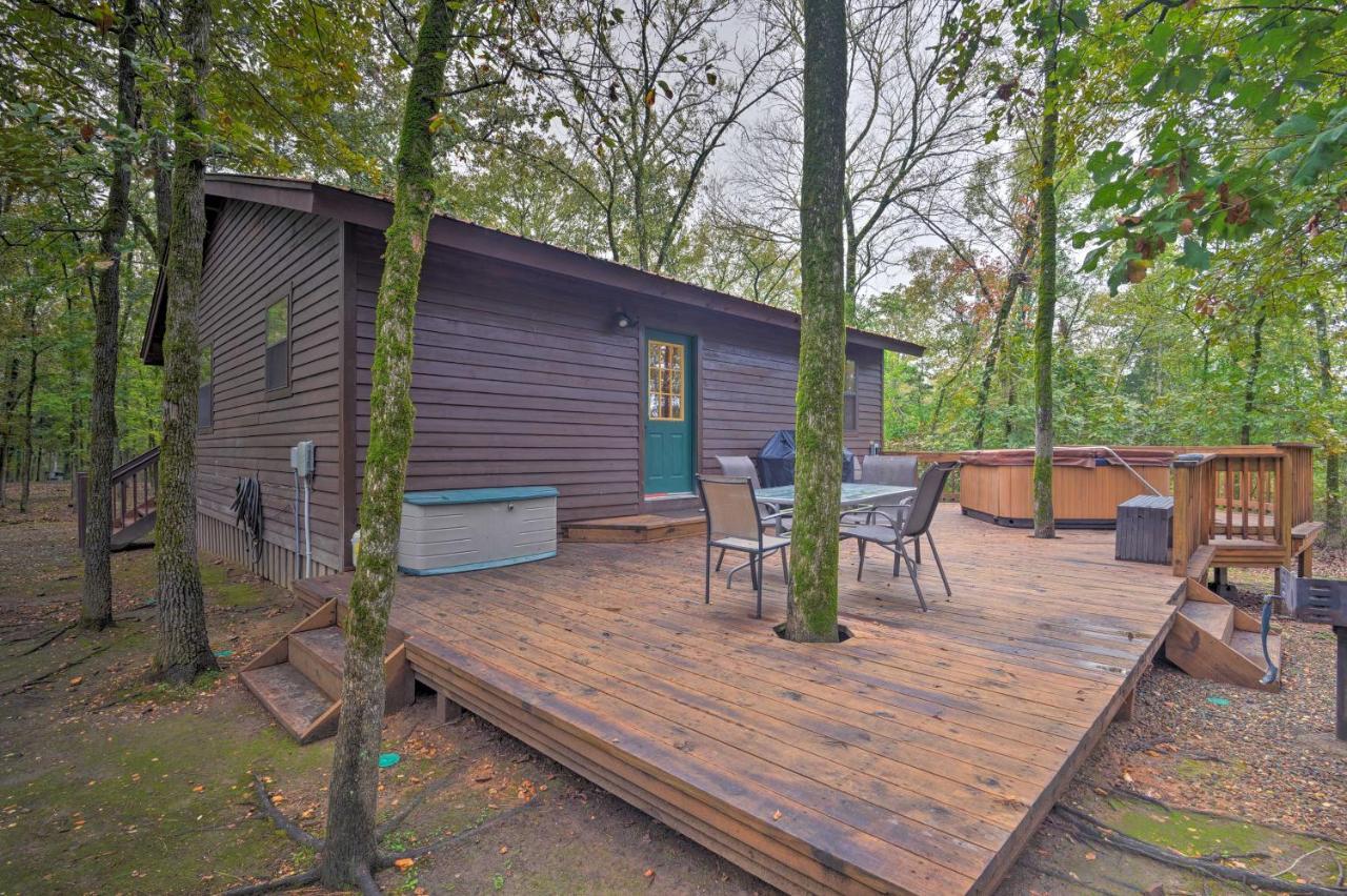 Hochatown Hideaway With Hot Tub, Grill And Fire Pit! Villa Stephens Gap Exterior foto